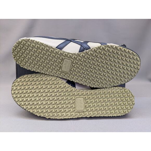 Onitsuka Tiger MEXICO 66 Leather 1183C102-200 Birch/Peacoat Unisex Size 7.5 - Picture 6 of 12